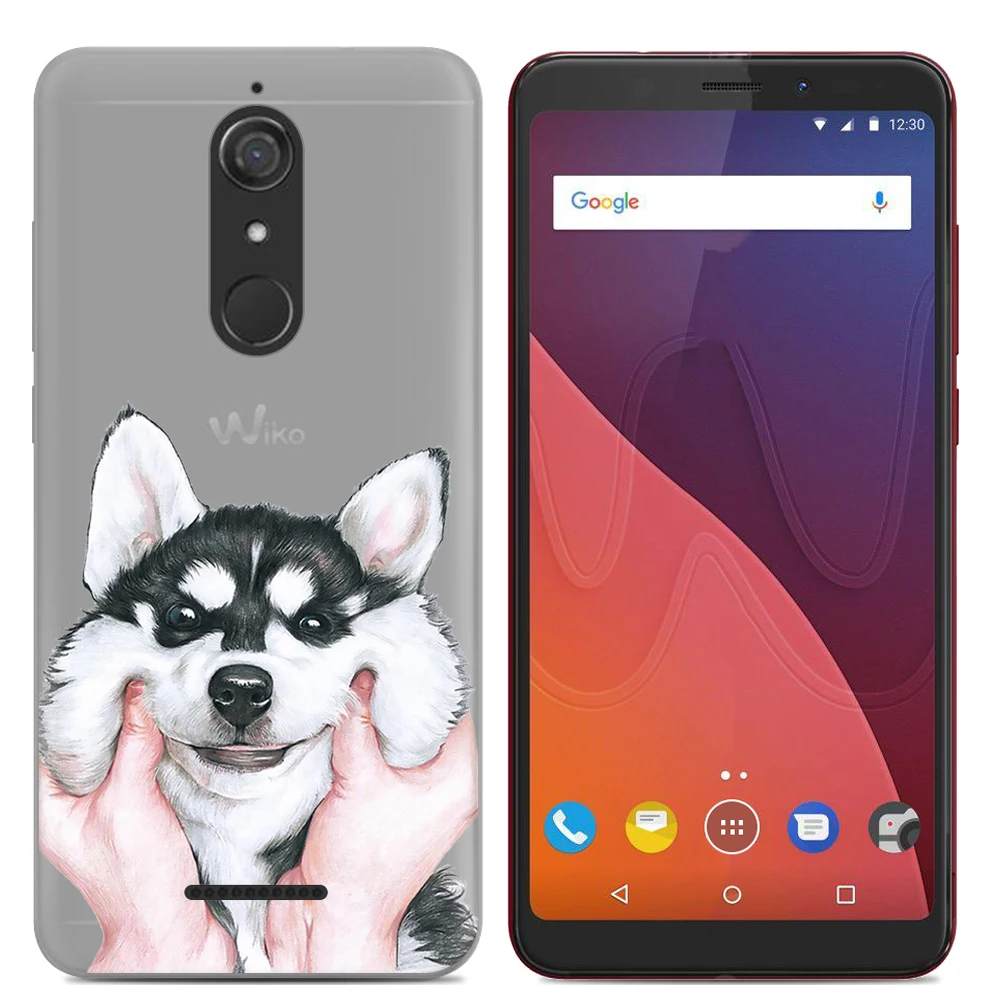 Чехол для телефона Wiko View, 5,7 дюймов, милый мультяшный высококачественный чехол из ТПУ с рисунком, мягкий силиконовый чехол - Цвет: 15