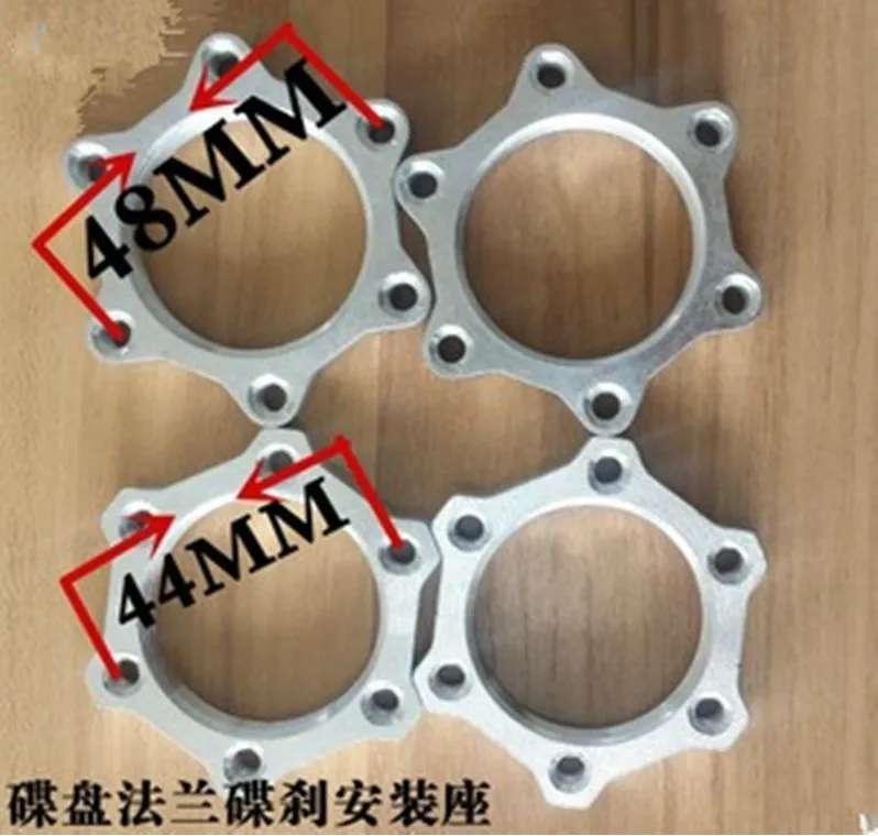 

Винтовой фланец, резьбовой центральный замок, 6 болтов, адаптер ротора дискового тормоза, узор крепления, запчасти для горных велосипедов, 2 ...