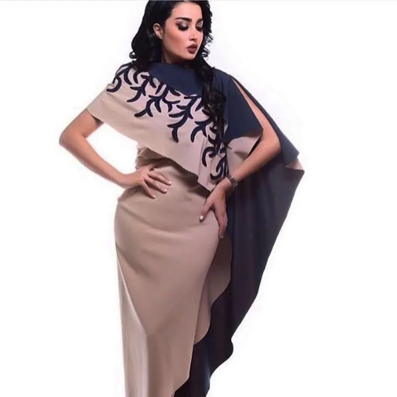 Кружевное длинное вечернее платье пикантные оборками Hig шеи Праздничное Кепки