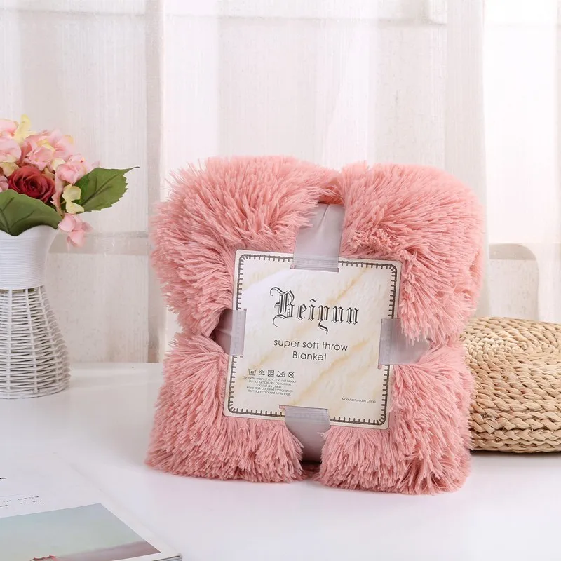 安い ソフトと暖かいサンゴのベルベットのソファ椅子ソファー毛布ロング豪華なスローブランケット大人の旅行ポータブルカバーベッド用