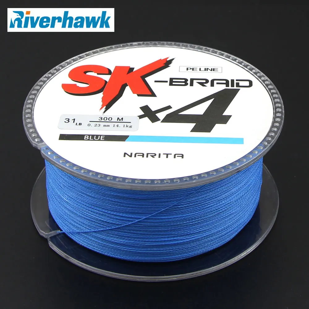 Леска плетеная SK X4 4 нити 300 м 10LB 8|braided line|fishing linebraided fishing line |
