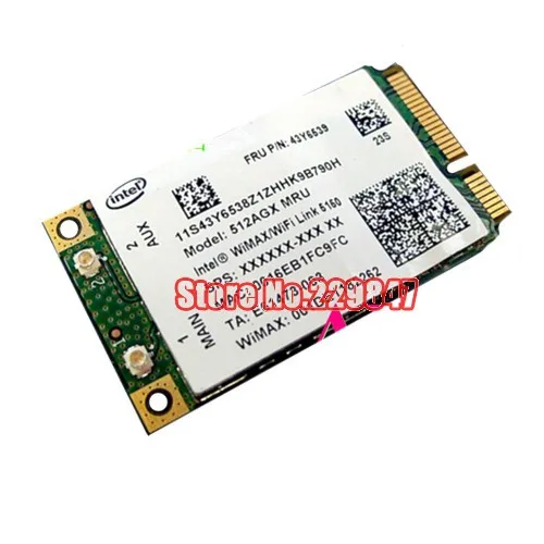 Для 5150 Mini PCI-E беспроводная Wi-Fi карта для 512AGX MMW WiMax/WIFI Link полная IBM 43Y6539 (10707) |