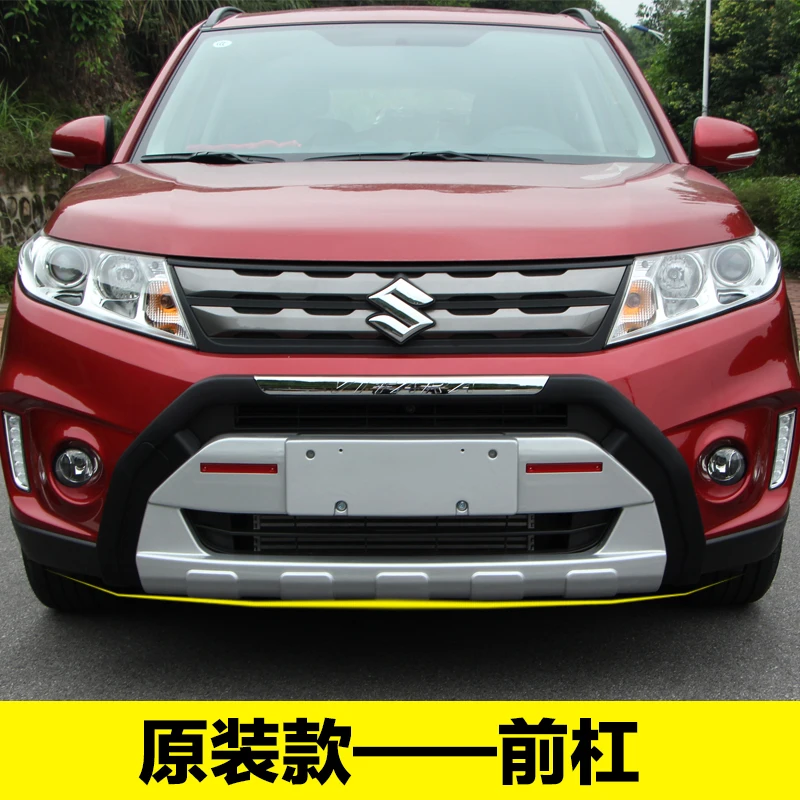 JIOYNG для Suzuki Vitara 2016-2018 спереди + задний бампер диффузор бамперы губ протектор