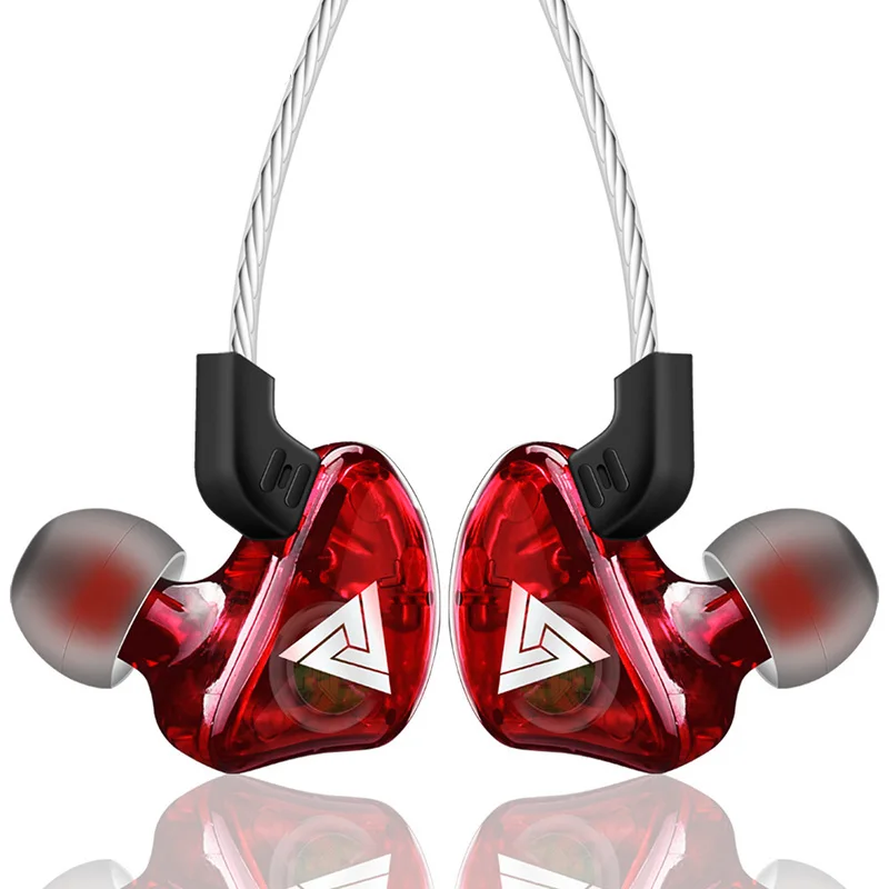QKZ CK5 наушники-вкладыши стиль высококлассные наушники-вкладыши HiFi наушники Бас Металл DJ 18650 2 цвета