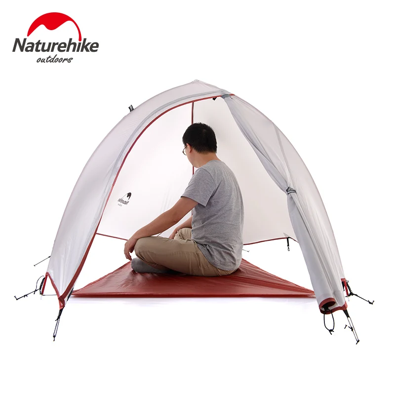 Палатка Naturehike туристическая на 1-3 человек водонепроницаемая двухслойная палатка