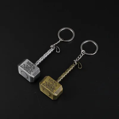 Фильм Мстители Капитан aмерика Молот Тора топор металлический творческий брелок