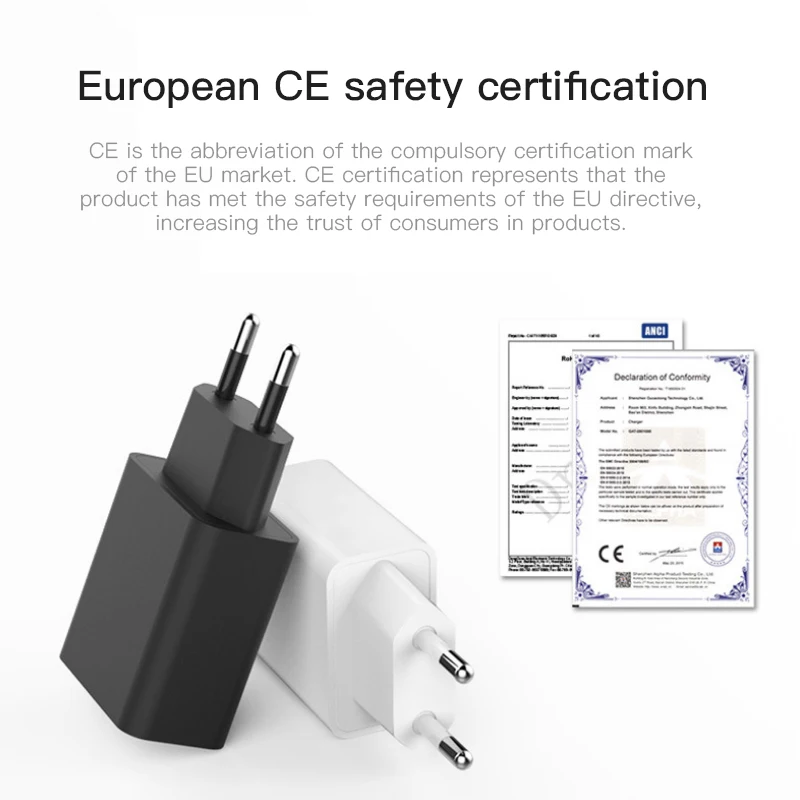 ! ACCEZZ 5V 2A EU штепсельная Вилка USB зарядное устройство адаптер для iphone 7 8 iPad iPod