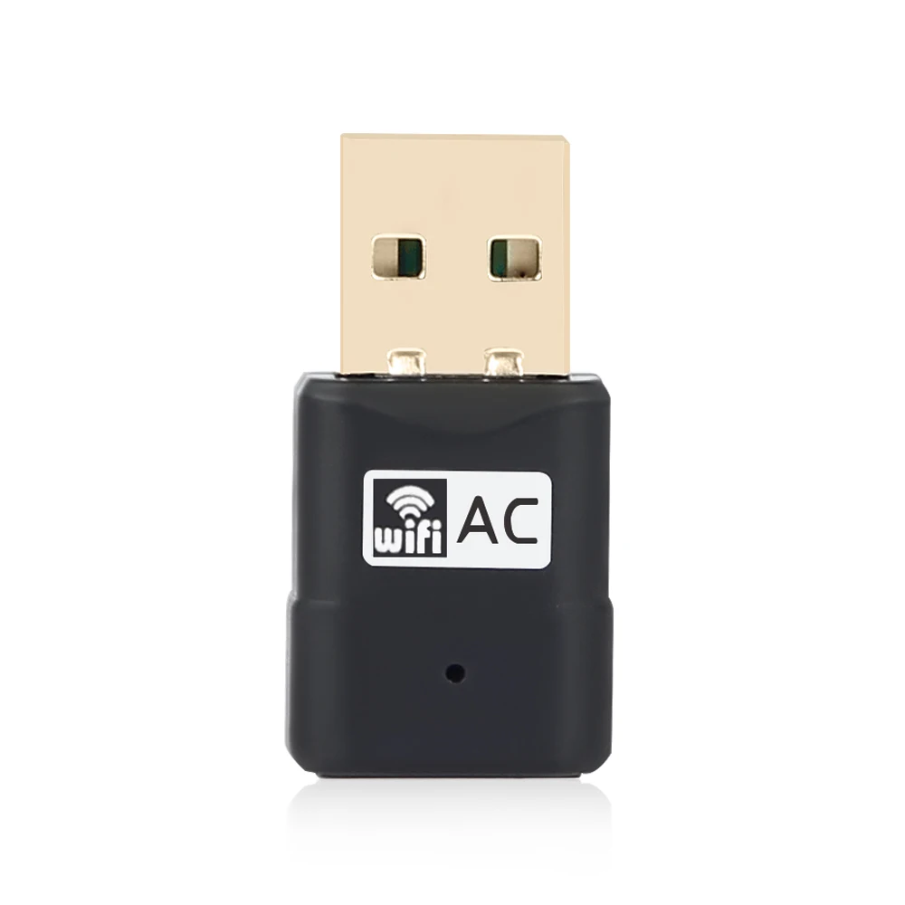 Беспроводной USB WiFi адаптер 600 Мбит Dual Band 2.4 + 5.8 ГГц Wi-Fi Телевизионные антенны 802.11AC