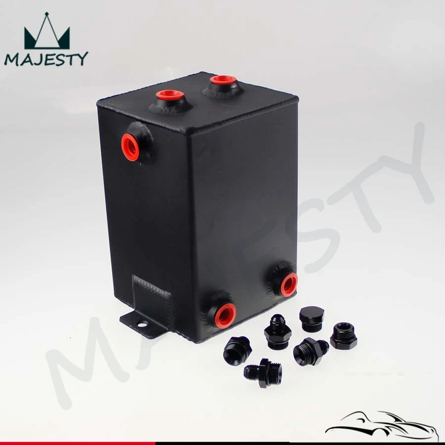 3л Универсальный алюминиевый резервуар для скручивания топлива + фитинг/адаптер