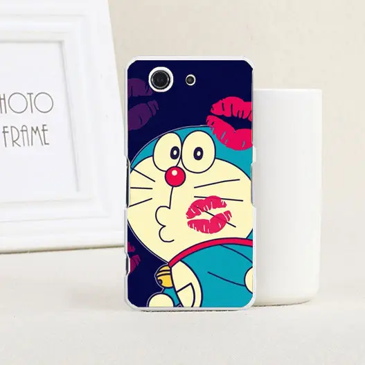 Colorful New Fashion Painting Transparent side Back Cover Cell Phone Case for Sony Xperia Z3 Compact / mini |