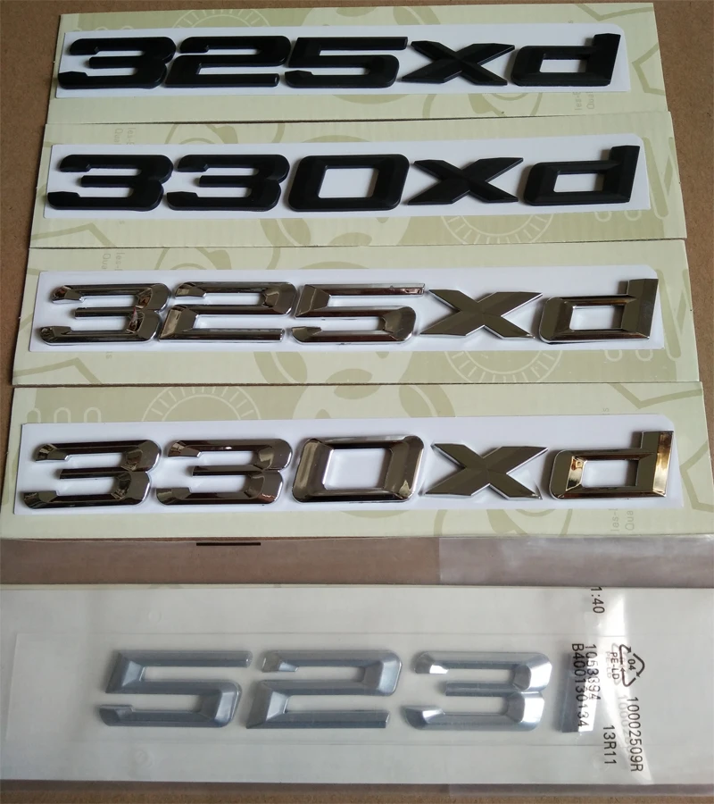 NEW Original Quality 325xd 330xd M Power performance xdrive car rear emblem sticker for BMW M3 E90 E91 E92 | Автомобили и