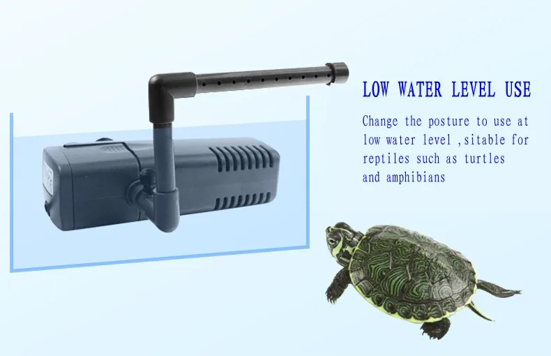 SOBO маленький фильтр для аквариума бесшумная Фильтрация оксигенации и циркуляция