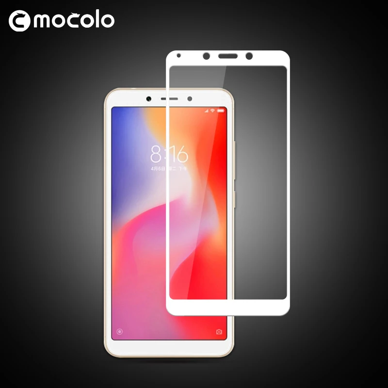 Защитное стекло Mocolo закаленное 9H для Xiaomi Redmi 6|Защитные стёкла и плёнки телефонов|