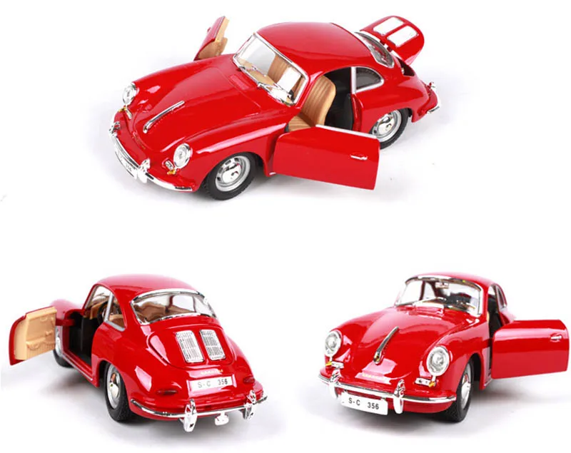 1/24 сплав 1961 винтажная классическая модель игрушечных автомобилей Литье под давлением коллекция автомобилей Ретро игрушки автомобиль