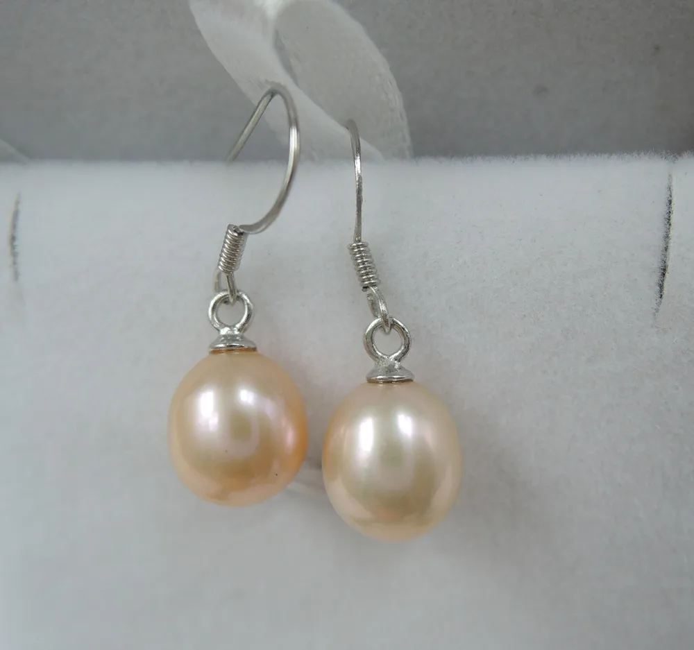 Серьги из высококачественного жемчуга серьги 100% натурального пресноводного AAAAA