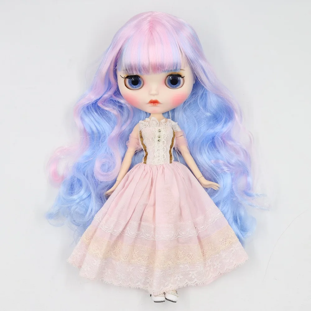 Ледяная фабрика blyth кукла 1/6 игрушка bjd матовое лицо заказное лицо кукла на заказ 30 см