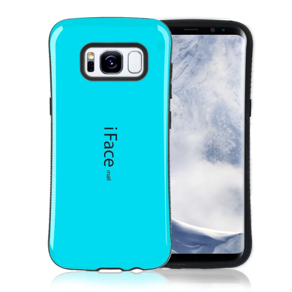 Чехол iFace Mall для Samsung Galaxy S8 / Plus ударопрочный чехол из ТПУ защитная жесткая задняя