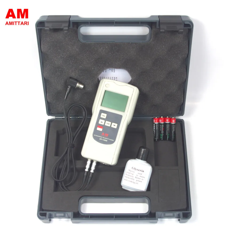 Ультразвуковой измеритель скорости AMITTARI брендовый дерева резины металла