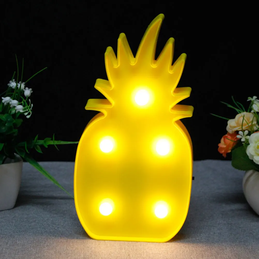 3D светодиодный ночсветильник в виде фламинго светодиодные настольные лампы