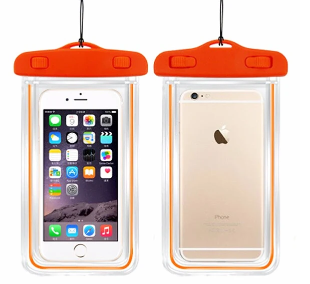 Водонепроницаемый плавательный мобильный телефон чехол полное покрытие