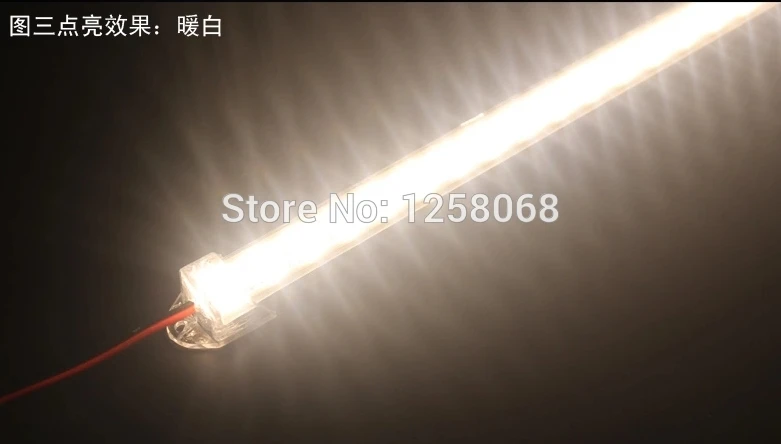 Fanlive 5630 36 светодиодов с пластиковой крышкой Led ленточный распылитель жесткая