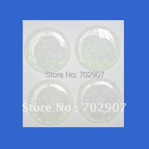 Бесплатная доставка: 1000 шт./лот Блестящий Прозрачный эпоксидный куполообразный