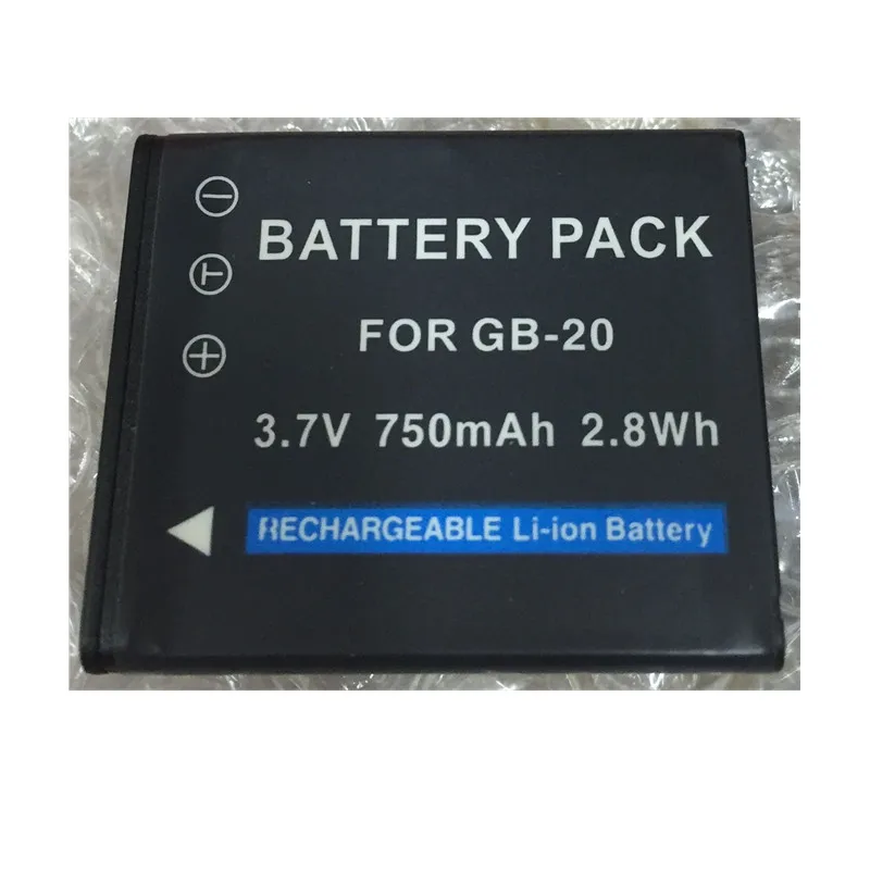 GB 20 GB20 литиевые батареи Аккумулятор для цифровой камеры Sanyo G G2|digital camera battery|camera