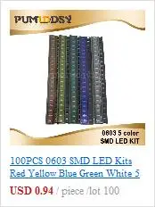 16 значений* 20 шт = 3 20 шт 1206 SMD конденсатор Ассорти Комплект 10pF~ 22 мкФ компонент diy Образцы комплект и