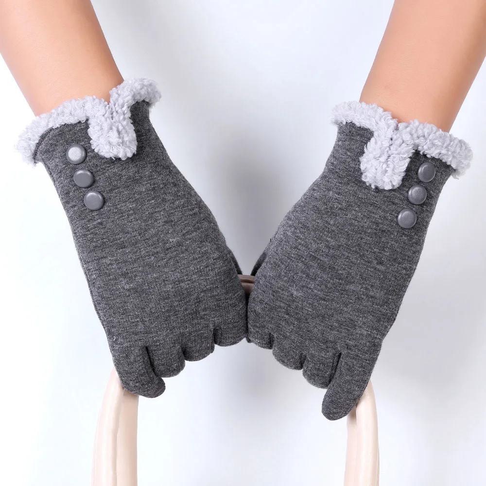 A Перчатки для женщин guantes mujer invierno модные зимние теплые уличные спортивные перчатки женские зимние перчатки Rekawiczki N1 - Цвет: A