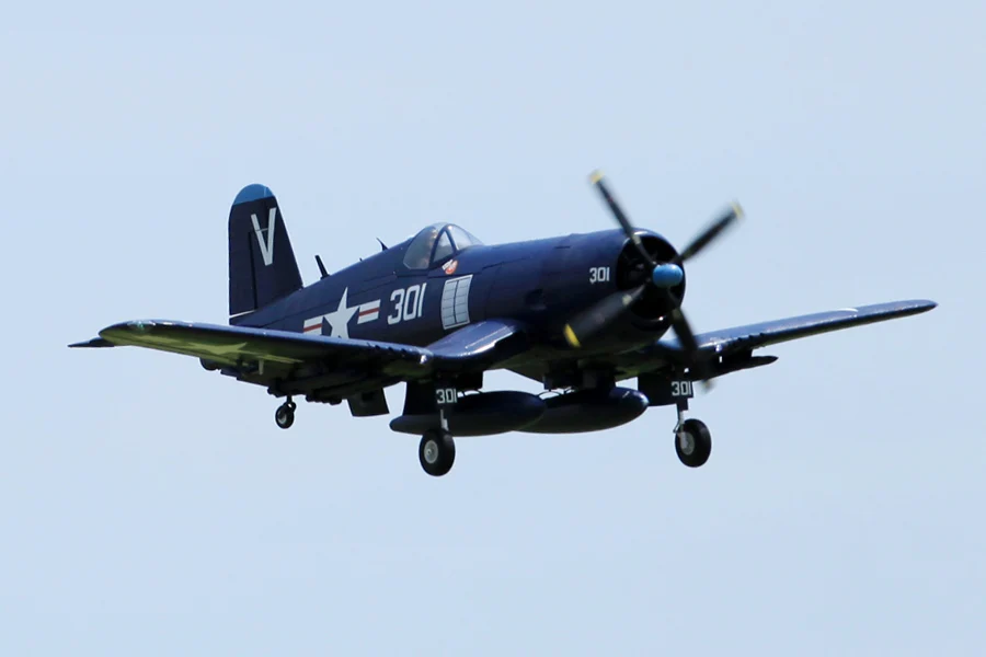 FMS 1400 мм/1 4 м оригинальная Warbird F4U Corsir Blue новейшая версия PNP большие масштаб