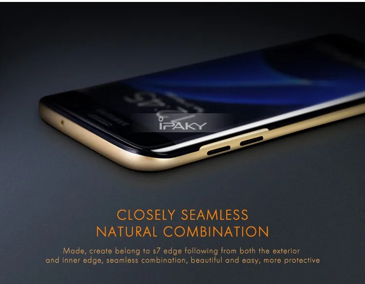 IPAKY чехол для телефона для samsung s7edge Гибридный бронированный ПК рамка+ TPU чехол для телефона для samsung Galaxy s7 Edge Чехлы Защитные S 7