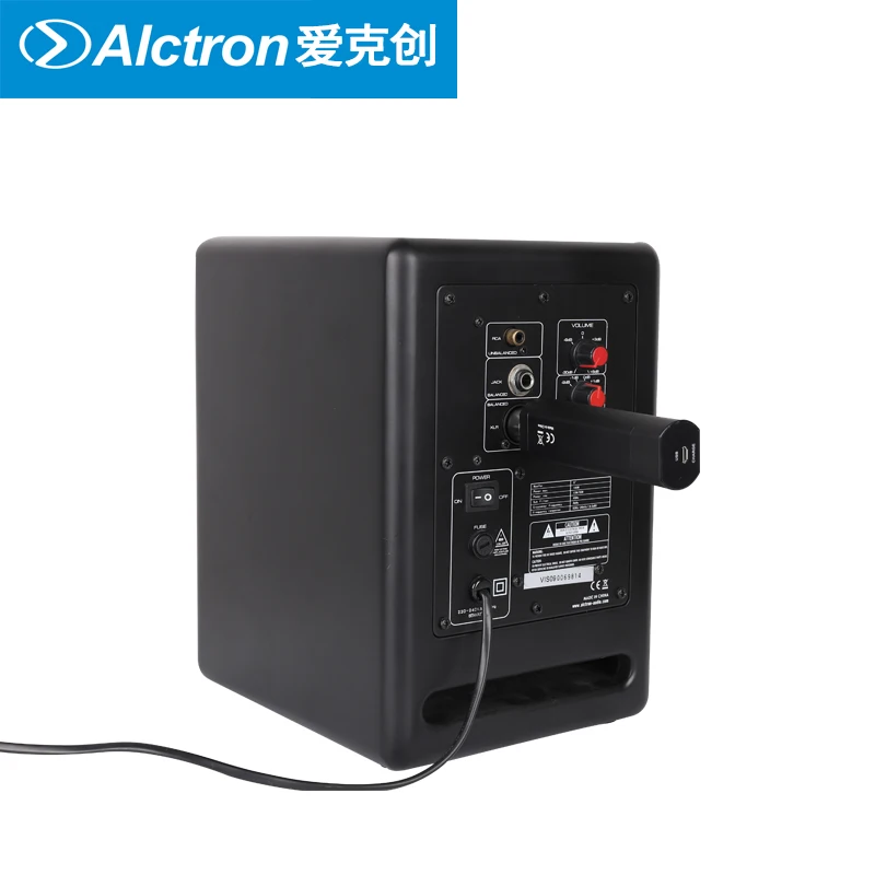 Alctron BX-2 Портативный беспроводной Bluetooth V4.0 приемник XLR интерфейс аудио усилитель конвертера аудио приемник plug and play