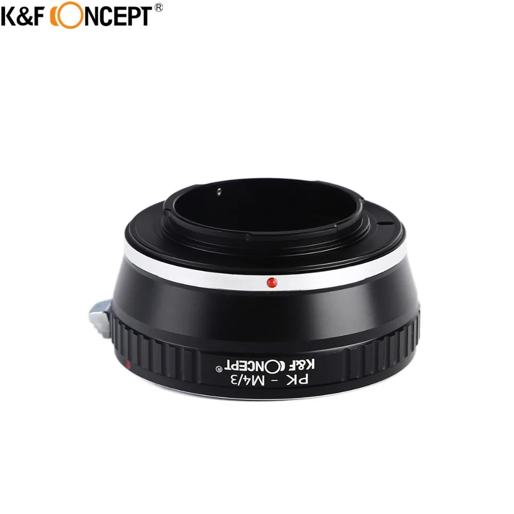 K&ampF CONCEPT PK-M4/3 Camera Lens Mount Adapter Ring For Pentax K PK To Olympus M43 E-P1/E-P2/E-PL1 and Panasonnic | Электроника