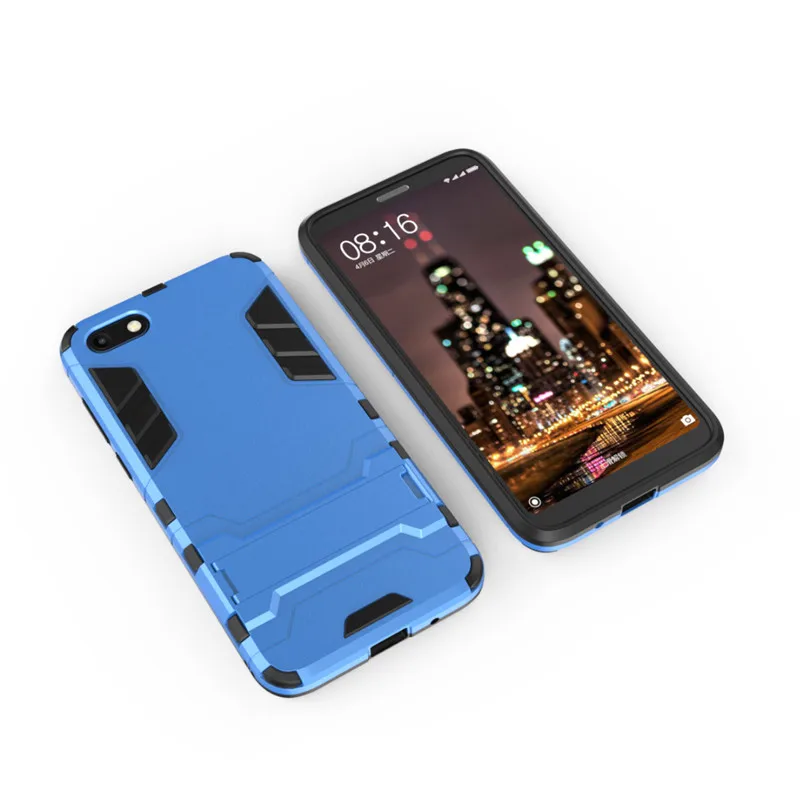 Honor 7S Case Huawei Luxury Armor Hybrid Silicone + Hard Phone For 7 S DUA-L22 Back Cover |