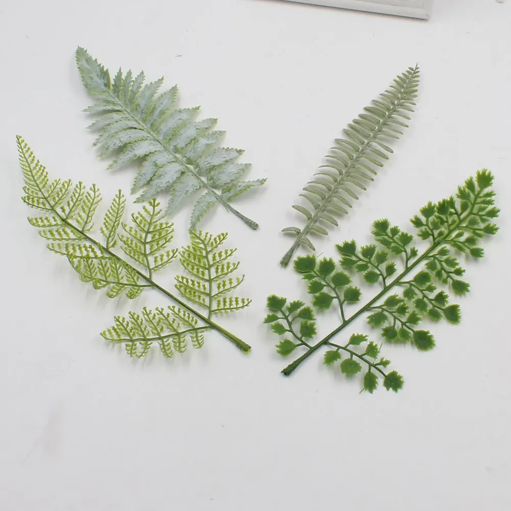 5pcs/lot new 5 kinds of artificial plants pine branches Christmas tree wedding decoration DIY crafts accessories bouquet | Дом и сад