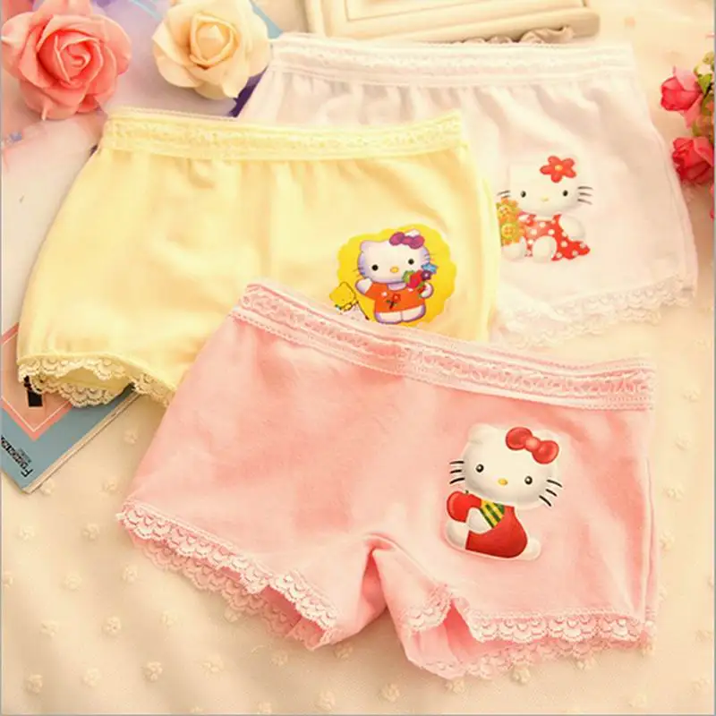3 шт./лот 2016 хлопковые детские трусики хорошего качества трусы для девочек