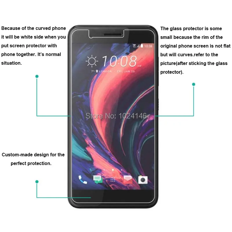 Закаленное стекло для HTC One X10 X 10 5 дюйма защита экрана ультратонкая