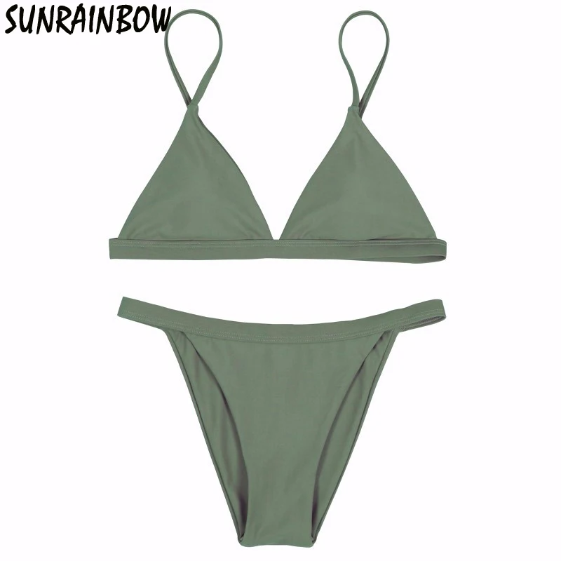 SUNRAINBOW 2019 новый сексуальный микро бикини женский купальный костюм Купальник