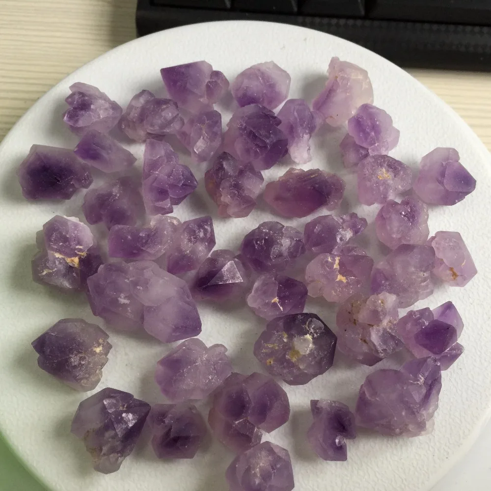 40 шт Природный аметист Жеода гравия дробления креативные подарки на день Святого