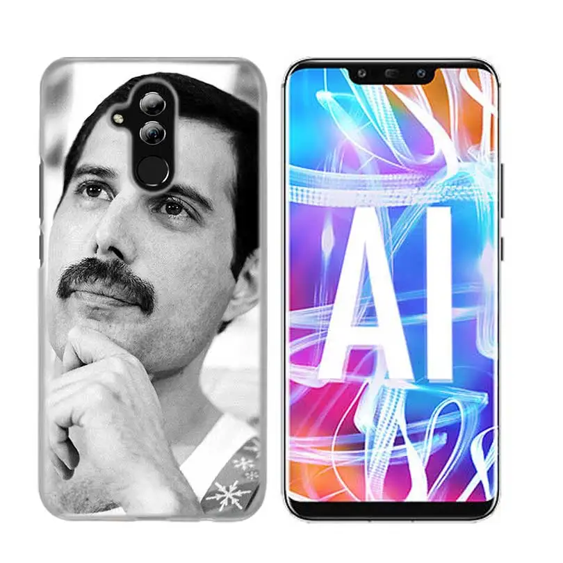 Чехол для huawei Honor P20 mate 20 10 P10 P9 P8 8X9 Lite P Smart+ Plus Nova 3i прозрачный чехол queen Freddie Mercury