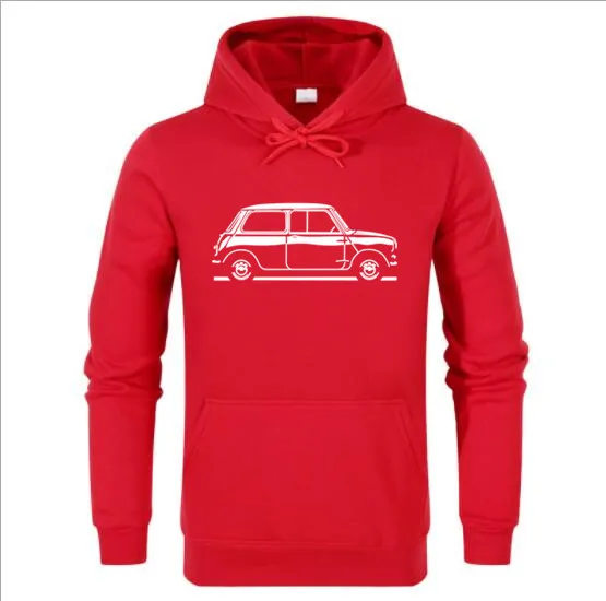Casual HOODIES Austin MINI AUSTIN SEVEN MORRIS 100% Cotton LONG Sleeve New Color Youth Design hoodies Tops Male | Мужская одежда