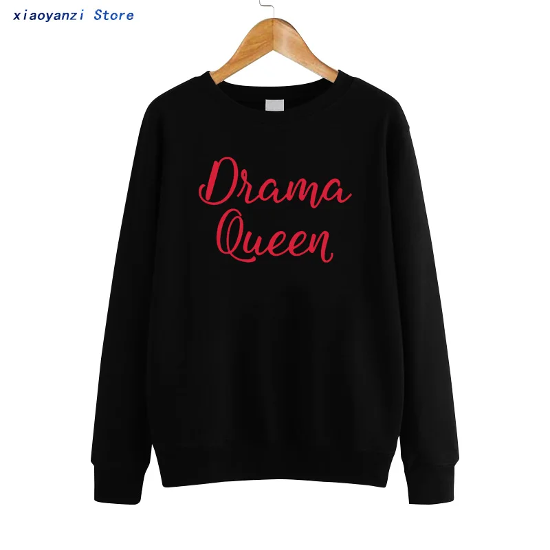 2021 Новое поступление модных женских сапог бренд уличной моды Drama Queen печати кофты
