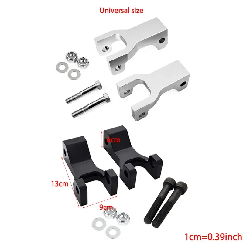 

Motorcycle Front Lowering Adapter Kit Adjustable For Raptor 350 660 700 Blaster Banshee TRX 450R 400EX YFZ450 KFX 400 700 LTR450