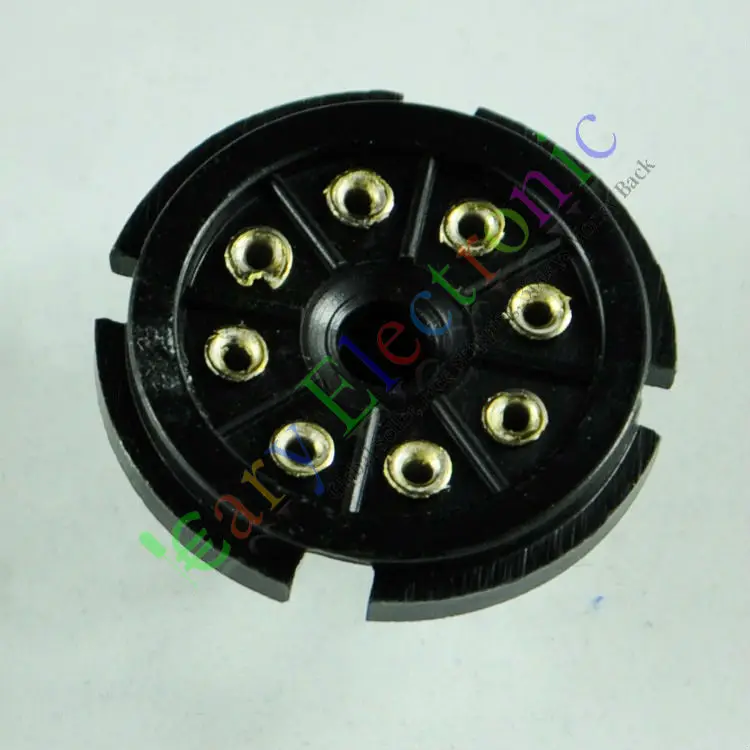 Опт и розница 10 шт 8Pin бакелитовая трубка Розетка База тестирования octal Для EL34 6SN7