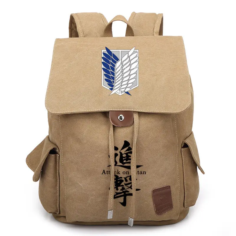 Рюкзак Attack on Titan Скаутинг Легион мультфильм Студенческая школьная сумка