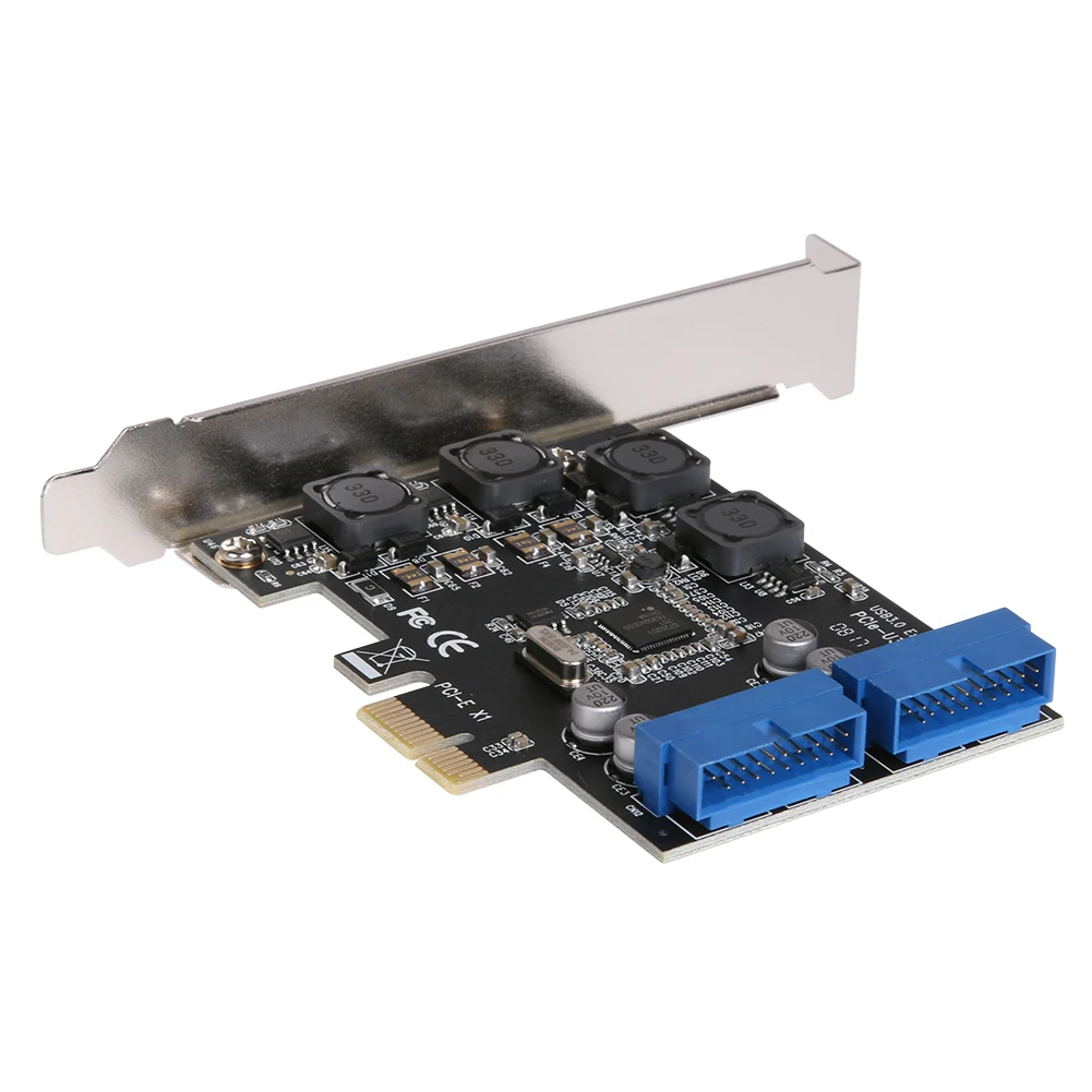 USB 3 0 PCIE PCI Express плата управления адаптер для настольных ПК фронтальная PCIe передача
