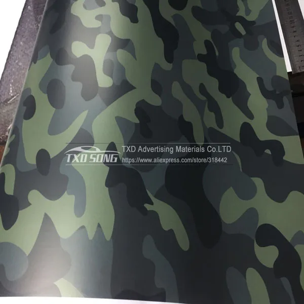 New Camo 1 Премиум снежный камуфляж виниловая пленка камуфляжная Виниловая пленка для автомобиля Наклейка велосипедная консоль компьютер Ноутбук кожа скутер мотоцикл - Название цвета: New Camo 1