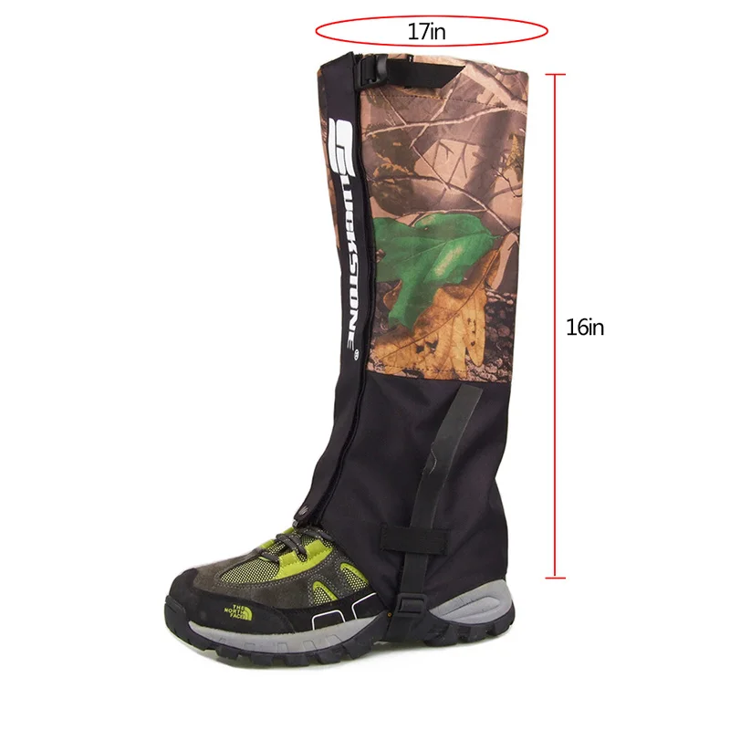 Открытый водонепроницаемый дышащий Велоспорт Спорт Пешие прогулки Альпинизм Охота Треккинг Снег леггинсы ноги Чехлы 1 пара Новинка