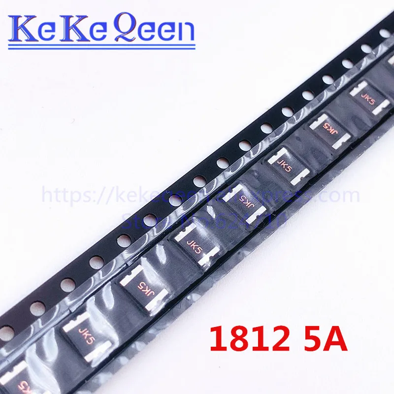 100 шт. сбрасываемые предохранители PTC 1812 5A 5000MA 8V 18V 24V 48V 60V SMT SMD PPTC | Обустройство