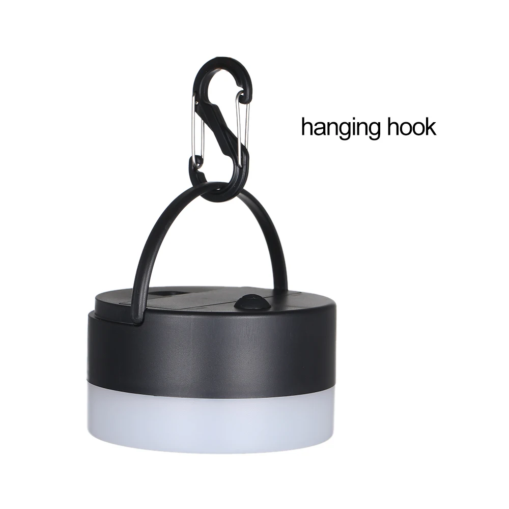 

Camping Lantern Portable LED Camping Light Tent Hanging Flashlight 5 Lighting Modes Mini Emergency Night Lamp for Outdoor Hiking